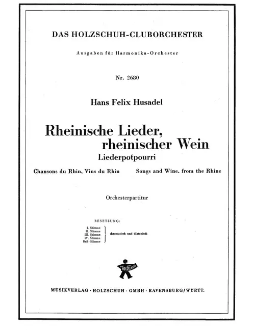 Rheinische Lieder, rheinischer Wein